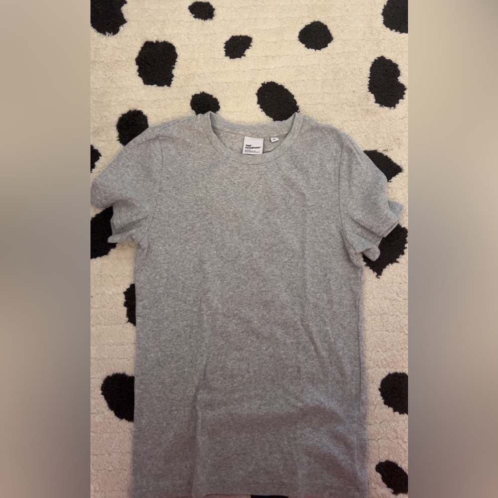 Aritzia Heather Gray Tee